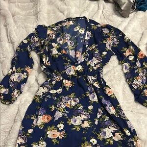 Floral Long Sleeve Dress